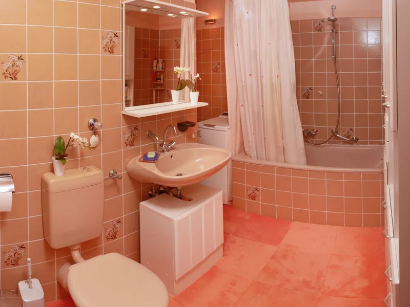 Bathroom in the apartment in Friedrichsdorf
