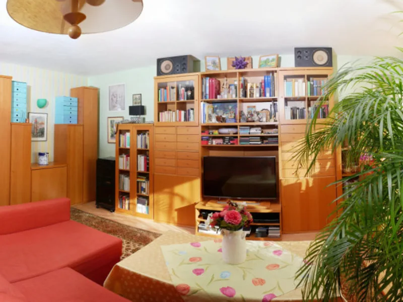 Living area in the apartment in Friedrichsdorf