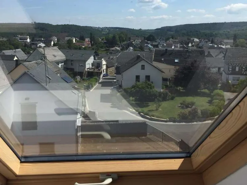 View from the attic floor in Holzhausen