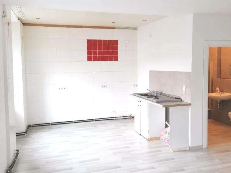 Kitchen area in the apartment building in Holzhausen
